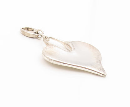 925 Sterling Silver Vintage Pendant RLM STUDIO Modernist Love Heart  PT26147