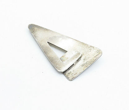 MEXICO 925 Sterling Silver  Vintage Modernist Designed Brooch Pin  BP2388