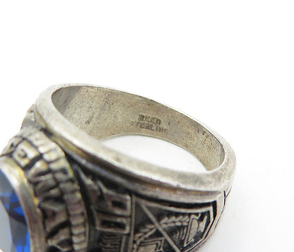 REED 925 Silver  Blue Topaz Gateway I.S. 364 2006 Class Ring Sz 7  RG7061