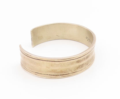925 Sterling Silver Vintage Bracelet Engraved Anything Is Possible Cuff  BT11914