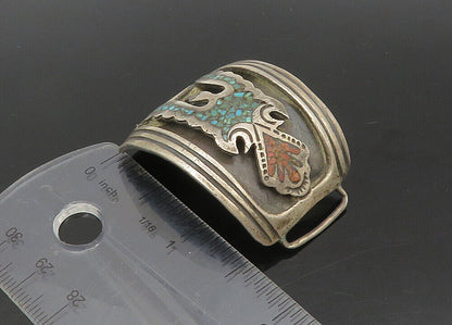 ZUNI NAVAJO 925 Silver  Vintage Turquoise Lot Single Watch Bands  TR3145