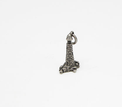 925 Sterling Silver  Vintage Light House Charm Pendant  PT2208