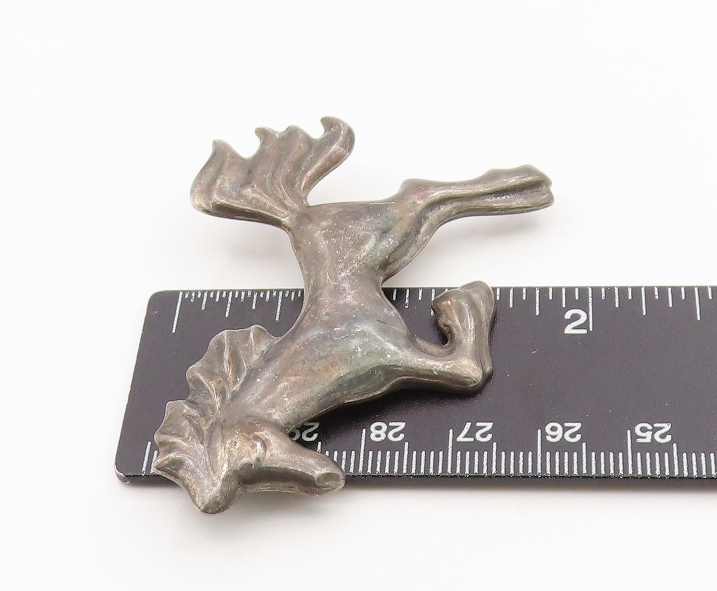 925 Sterling Silver Vintage Brooch KABANA Running Horse Figurine Pin  BP12127