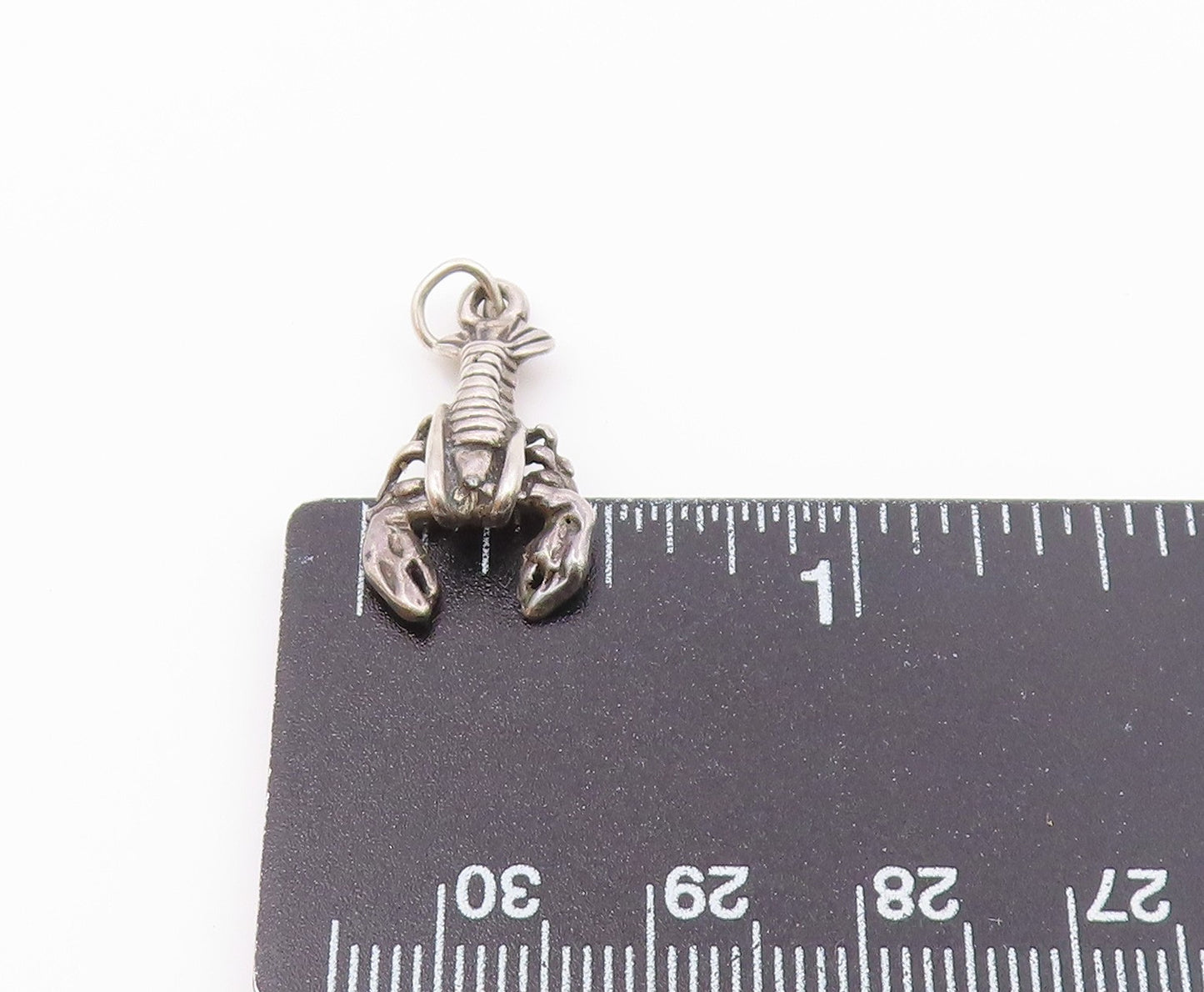 925 Sterling Silver  Vintage Petite Lobster Sea Animal Pendant  PT19880