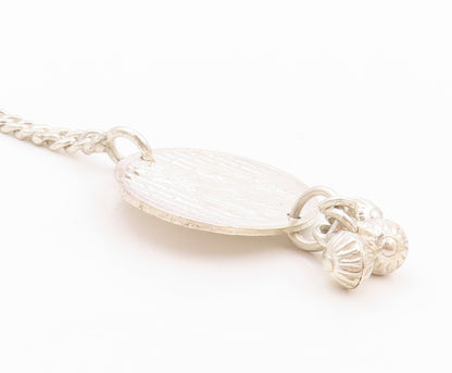 925 Sterling Silver Vintage Key Chain Carved Indian Couple Wedding Gift  TR3933