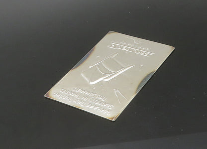 925 Sterling Silver  Vintage Star Trek 1989 Collection Card  TR3083