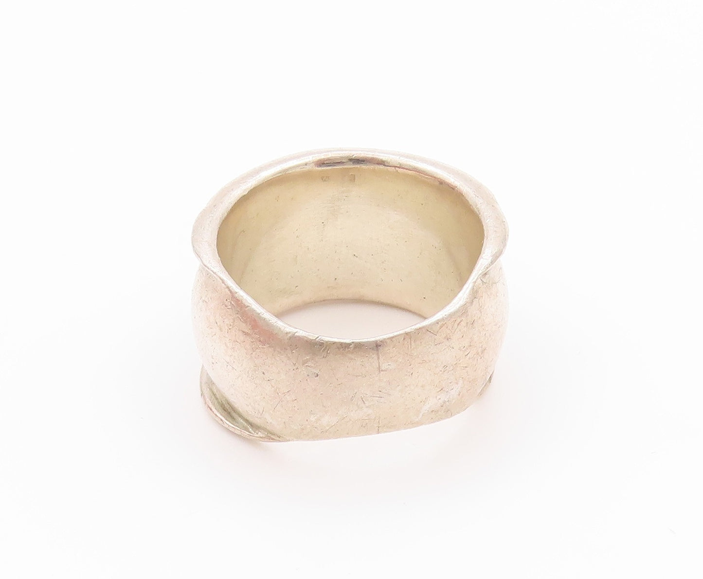 925 Sterling Silver Vintage Ring RLM Minimalist Designer  Sz 7  RG32325