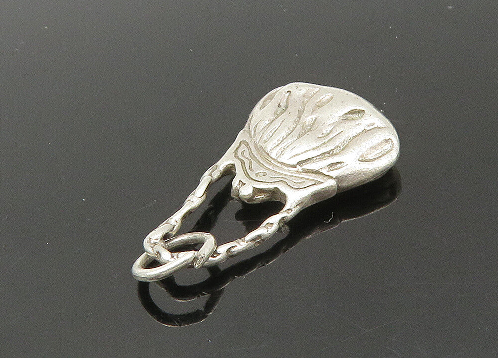 925 Sterling Silver  Vintage Shiny Petite Hand Bag Purse Pendant  PT17967