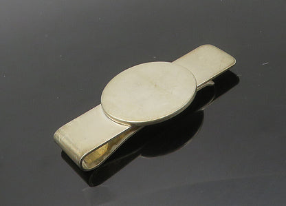 925 Sterling Silver  Vintage Smooth Shiny Minimalist Money Clip  TR2928