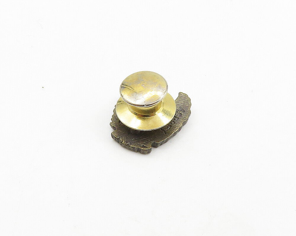 925 Sterling Silver  Vintage Petite United States Military Lapel Pin  TR2692