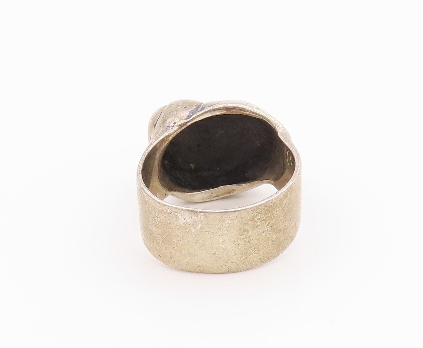 925 Sterling Silver Vintage Ring MIGNON FAGET Antique Garden Snail Sz 5 RG33125