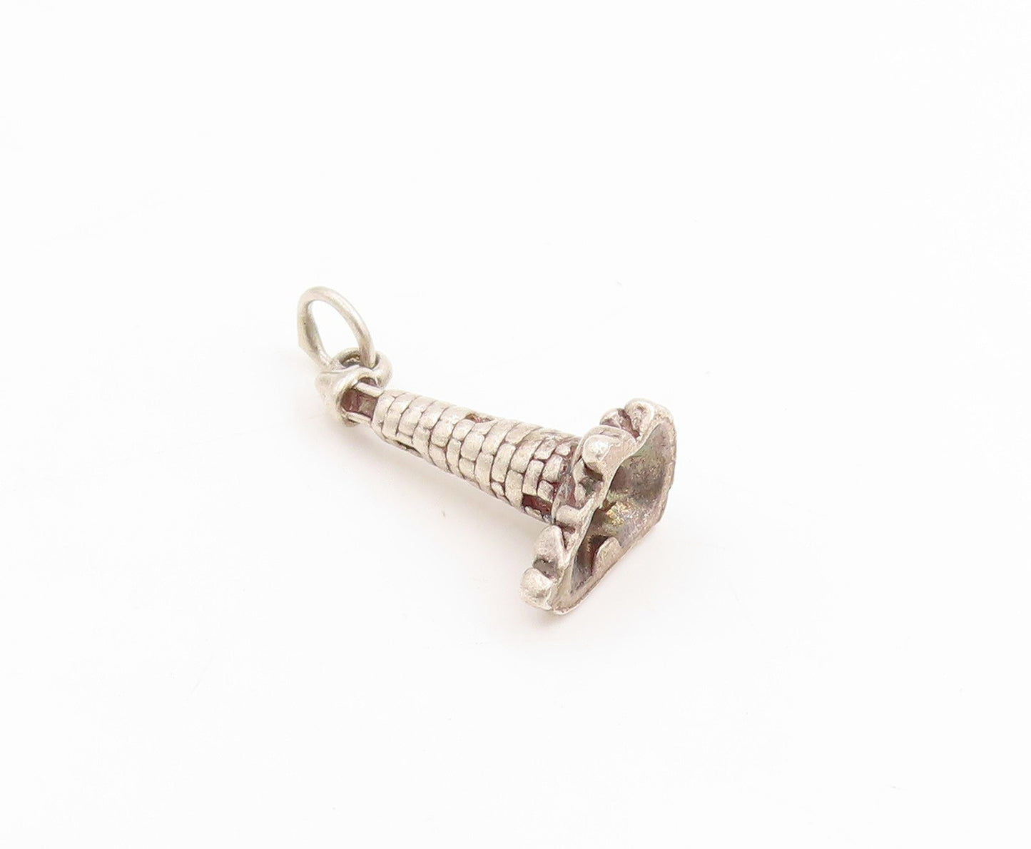 925 Sterling Silver Vintage Pendant Miniature Nautical Lighthouse Charm  PT25230