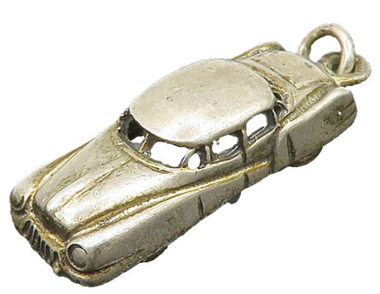 DANECRAFT 925 Sterling Silver  Vintage Old Fashion Classic Car Pendant PT20052