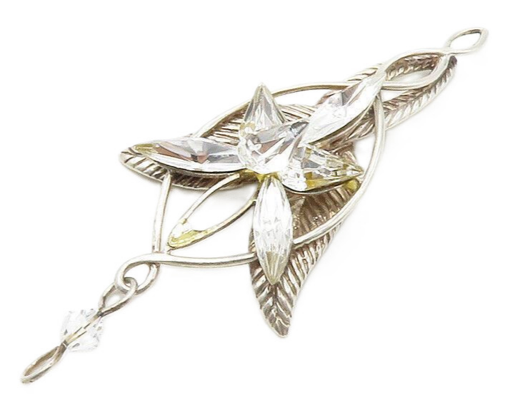 TNC NLP INC. 925 Sterling Silver  Vintage Topaz Flower Motif Pendant  PT11340