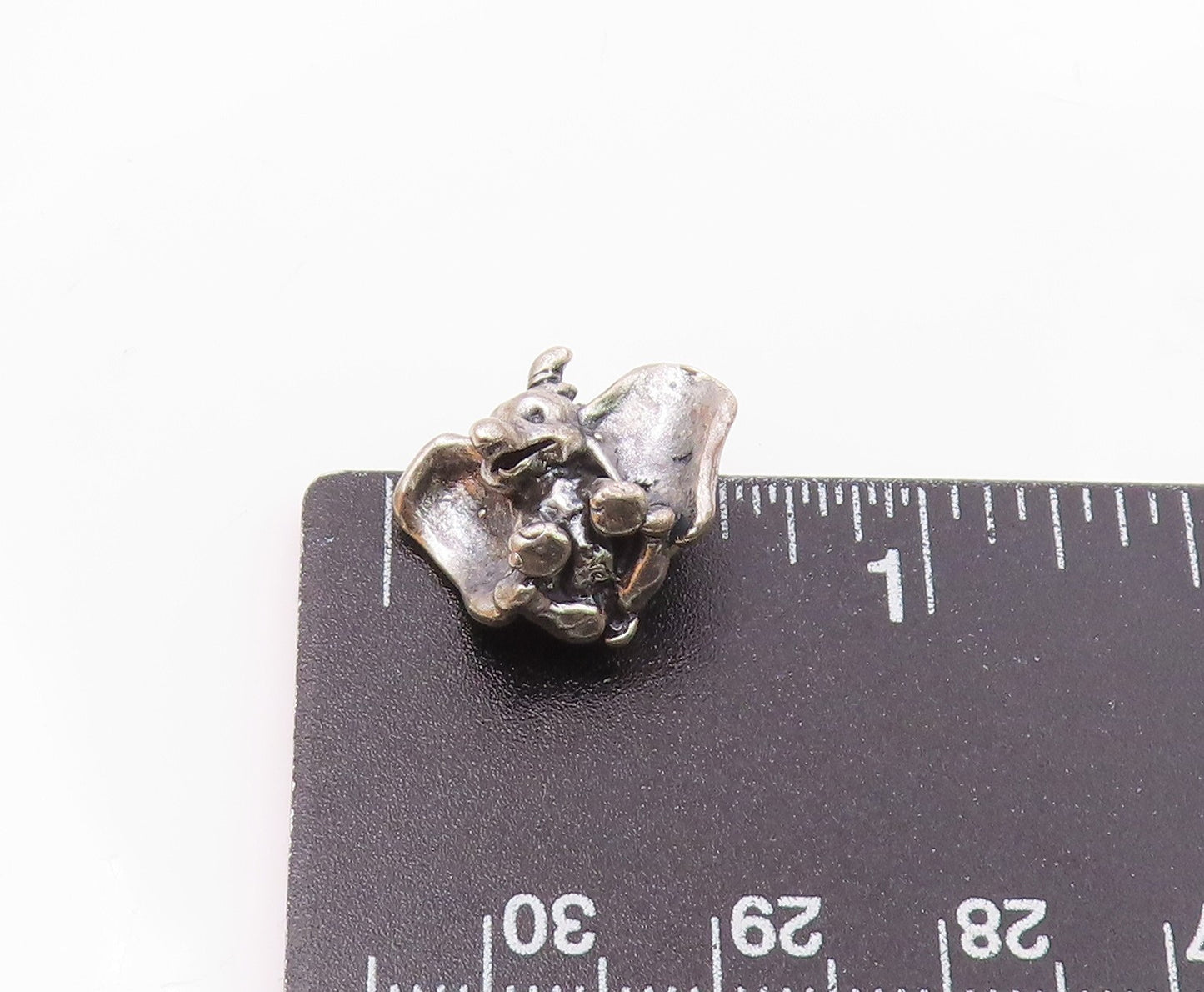 DISNEY 925 Sterling Silver  Vintage Dumbo Elephant Cartoon Pendant  PT19000