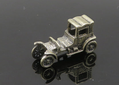 925 Sterling Silver  Vintage Shiny Old Fashioned Car Trinket  TR2806
