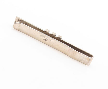 925 Sterling Silver Vintage Tie Clip EILER MARLOE DENMARK Solid Design  TR3787