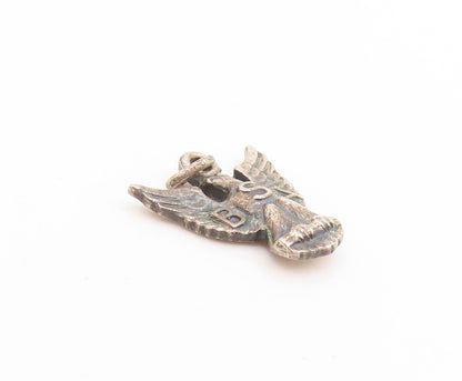 925 Sterling Silver Vintage Pendant BSA Eagle Emblem Of Achievement  PT25008