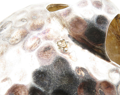 SILPADA 925 Sterling Silver  Vintage Dark Tone Hollow Hammered Pendant  PT9916