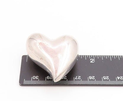 925 Sterling Silver Vintage Pendant PAT AIRESS Stretched Love Heart  PT25253
