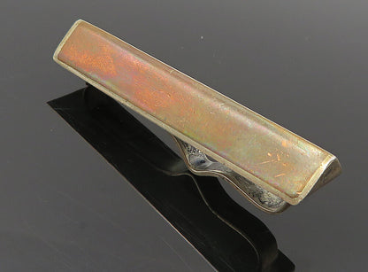 MEXICO 925 Sterling Silver  Vintage Shiny Smooth Minimalist Tie Clip  TR1326