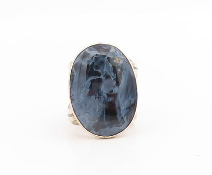 925 Sterling Silver Vintage Ring DTR JAY KING Genuine Pietersite Sz 7  RG34012