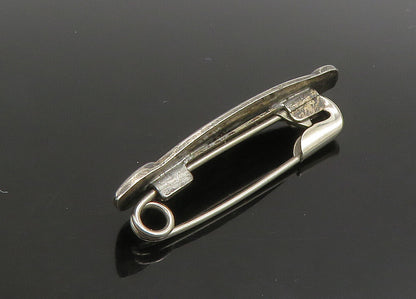 925 Sterling Silver  Vintage Antique Love Hearts Oxidized Brooch Pin  BP9016