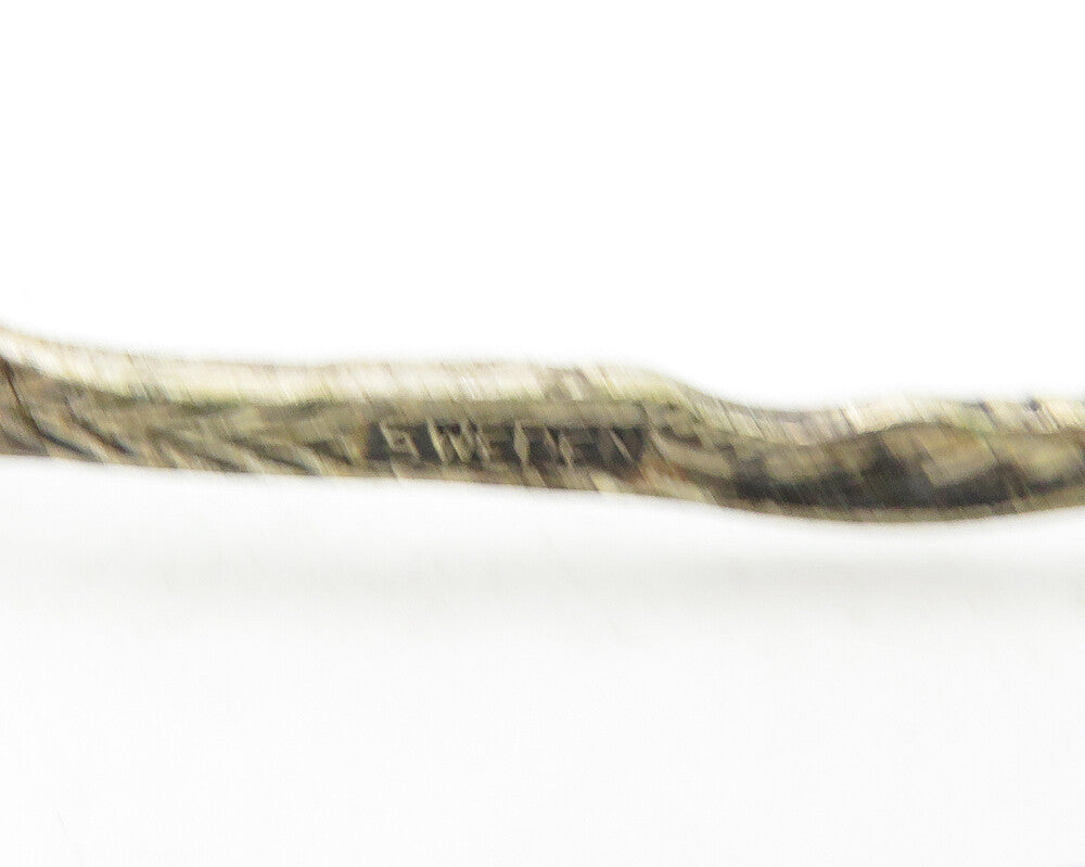 SWEDEN 925 Sterling Silver  Vintage Woman In Dress Dark Tone Tongs  TR2452