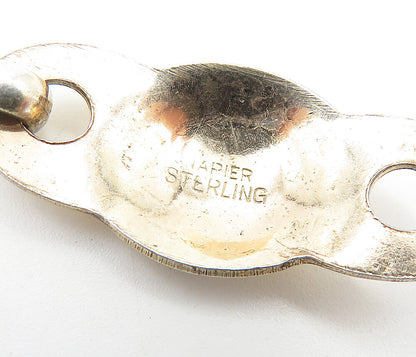 NAPIER 925 Sterling Silver  Vintage Shiny Anchor Link Chain Bracelet  BT2189
