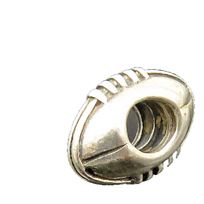 PANDORA 925 Sterling Silver   Vintage Petite Football Slide Pendant  PT18293