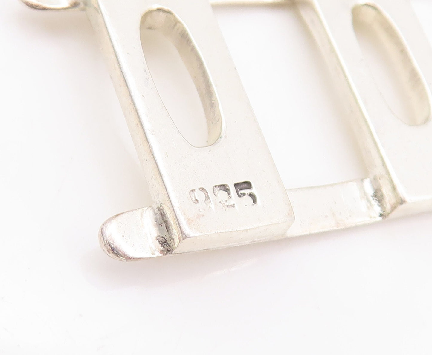 925 Sterling Silver Vintage Pendant Designer Solid Ladder  PT23436