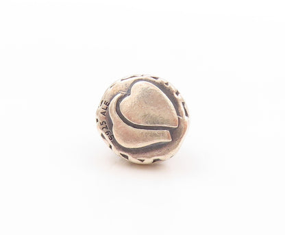 14k Gold 925 Sterling Silver Vintage Pendant PANDORA Wedding Cake Charm  PT24139