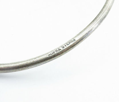 SHEBA 925 Silver  Vintage Antique Centaur Bow & Arrow Cuff Bracelet  BT2674