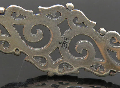 JAMES AVERY 925 Sterling Silver  Vintage Petite Swirl Bangle Bracelet  BT9232