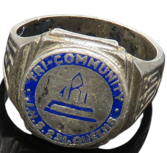 REED 925 Silver  Vintage Antique 1965 Junior HS 231 Class Ring Sz 6  RG20373