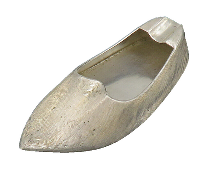 925 Sterling Silver  Vintage Pointed Shoe Shaped Ash Tray  TR3175