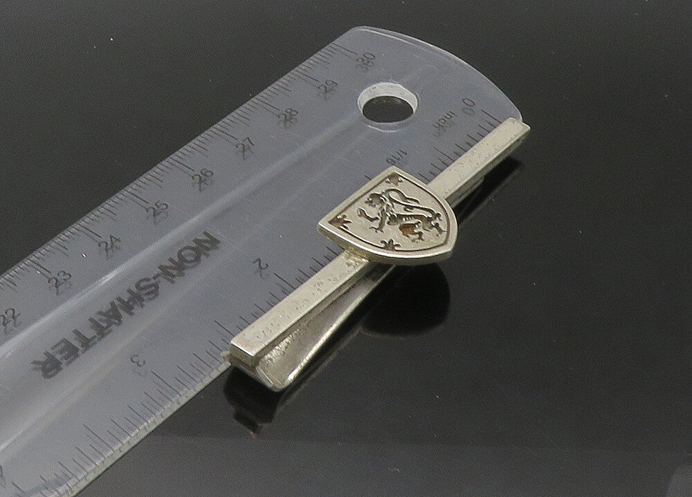 925 Silver Vintage 15th Century FENWICK & SAILORS Heraldic Lion Tie Clip  TR3078
