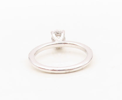 925 Sterling Silver Vintage Ring Minimalist CZ Wedding Ring  Sz 7 RG30358