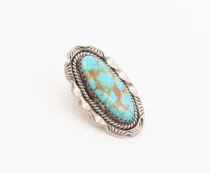 925 Sterling Silver Vintage Earrings NAVAJO ZUNI Gemstone Single Lot  EG14288