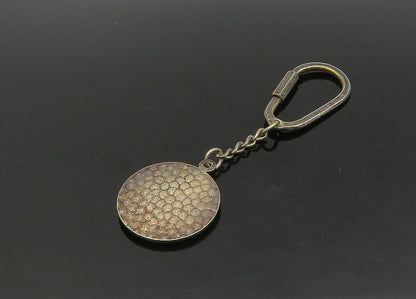 925 Sterling Silver  Vintage Enamel Belleek Windmill Key Chain  TR3017