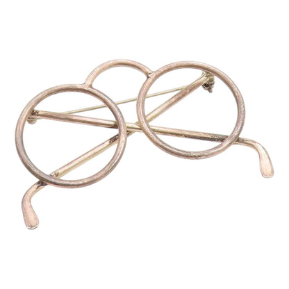 MEXICO 925 Sterling Silver  Vintage Reading Eye Glasses Brooch Pin  BP9132