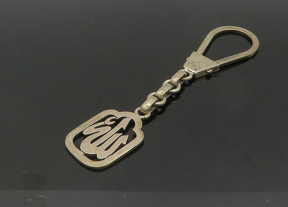 MIDDLE EAST 925 Sterling Silver  Vintage Shiny Smooth Key Chain  TR2956