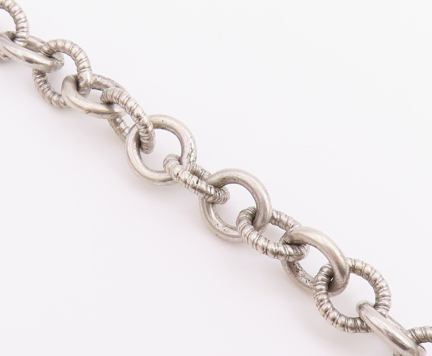 925 Sterling Silver Vintage Bracelet Real Diamonds Love Heart Toggle  BT12223