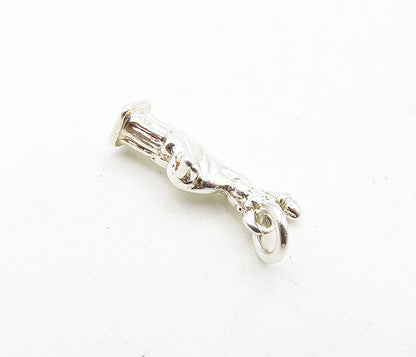 925 Sterling Silver  Vintage Petite Shiny Statue Of Liberty Pendant  PT6868