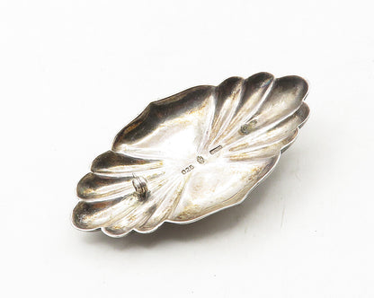 925 Sterling Silver  Vintage Carved Woman Fluted Cameo Brooch Pin  BP3734