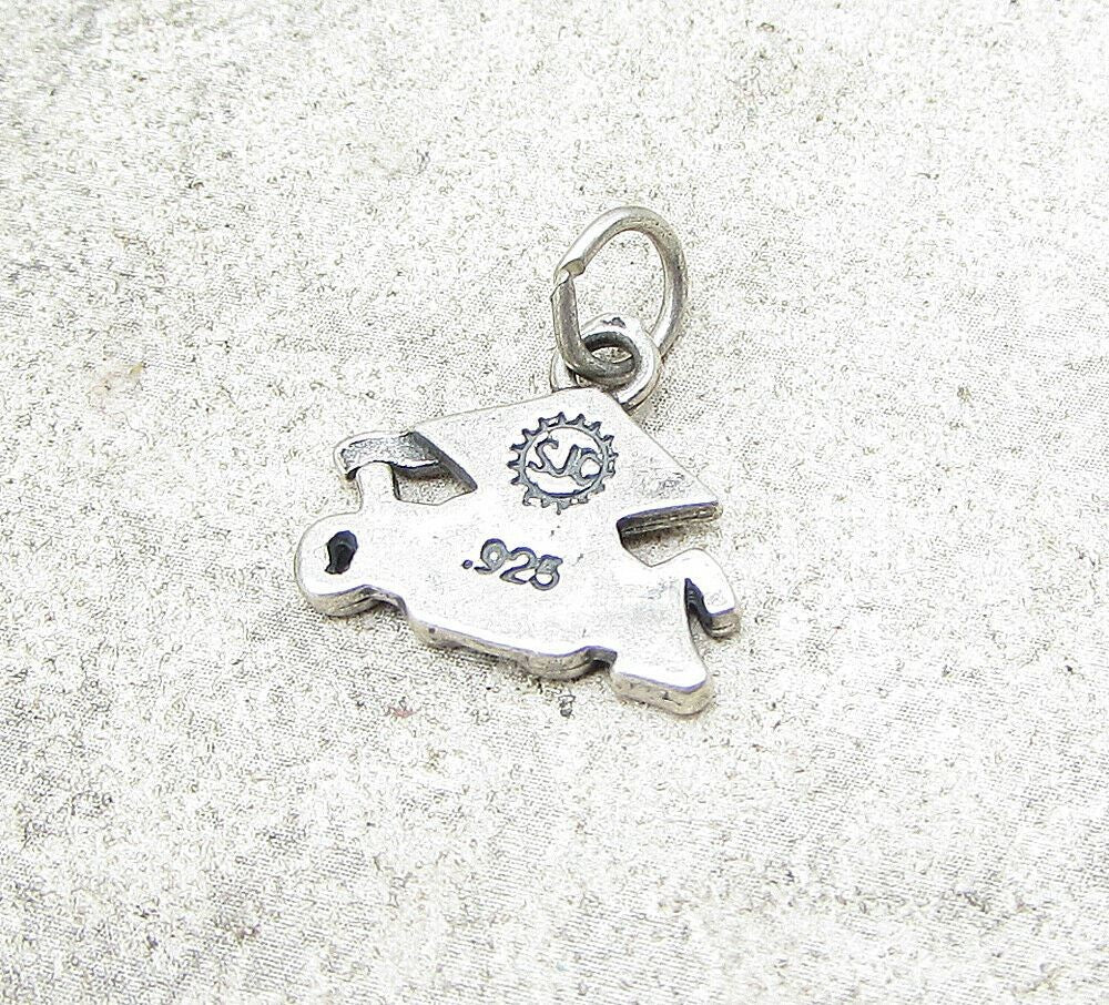 925 Sterling Silver 2006 Graduation Charm Pendant  PT1031