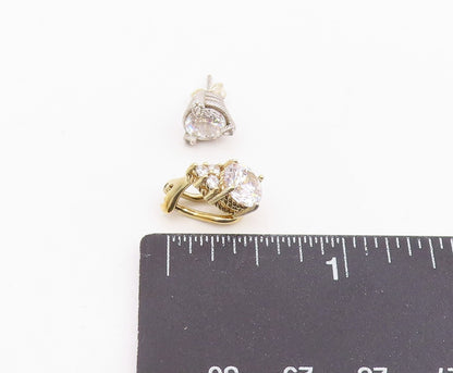 925 Sterling Silver Vintage Earrings JUDITH RIPKA Gemstone Single Pieces EG14292