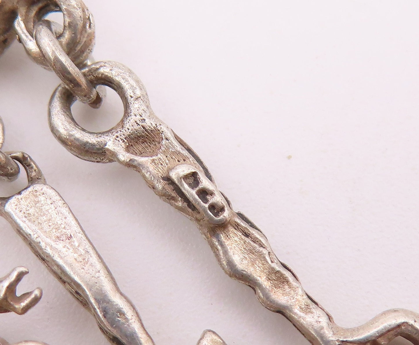 MEXICO 925 Sterling Silver  Vintage Charmed Watering Can Brooch Pin  BP3149
