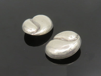 BAYANIHAN 925 Silver  Vintage Hollow Swirl Non Pierced Earrings  EG11694