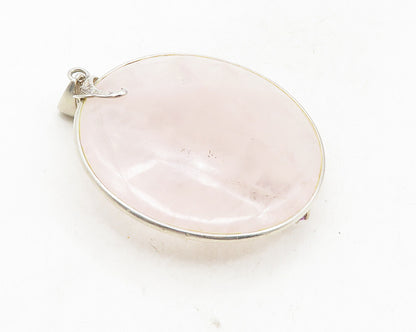 925 Sterling Silver  Rose Quartz Citrine Garnet & Peridot Drop Pendant  PT7851